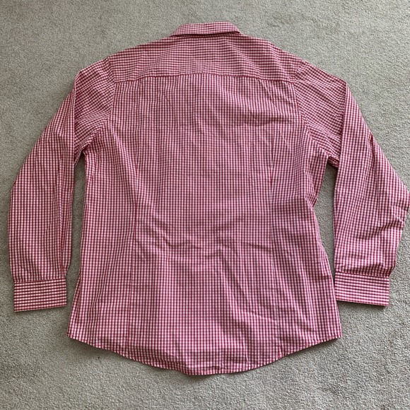 Atlanta‎ United FC Shirt Mens XL Red Check Button Up Business Long Sleeve - Picture 8 of 9